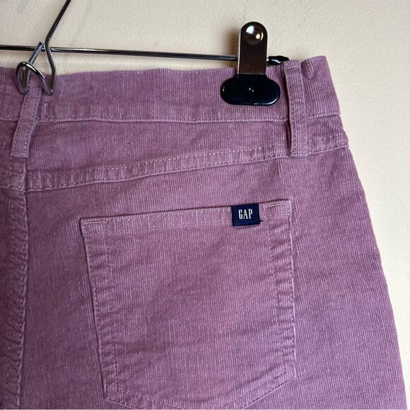 GAP Corduroy Shorts Mauve Nostalgia Rose Pink Cut-Off Frayed Hem Women’s Size 2 - Picture 7 of 15